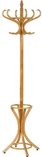 Wieszak drewniany na ubrania W30
