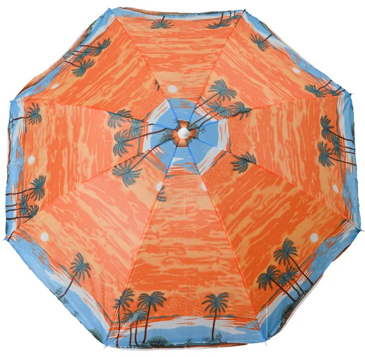 Parasol SUNSET BEACH 180 cm, pomarańczowy