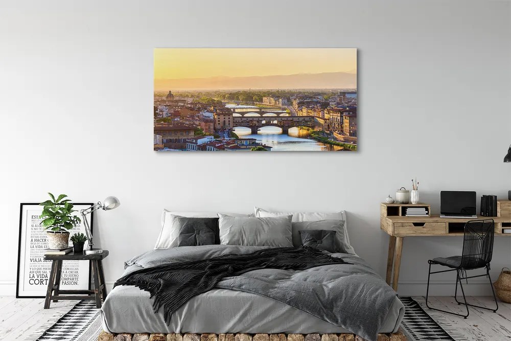 Obraz na płótnie Poranna Panorama Włoch