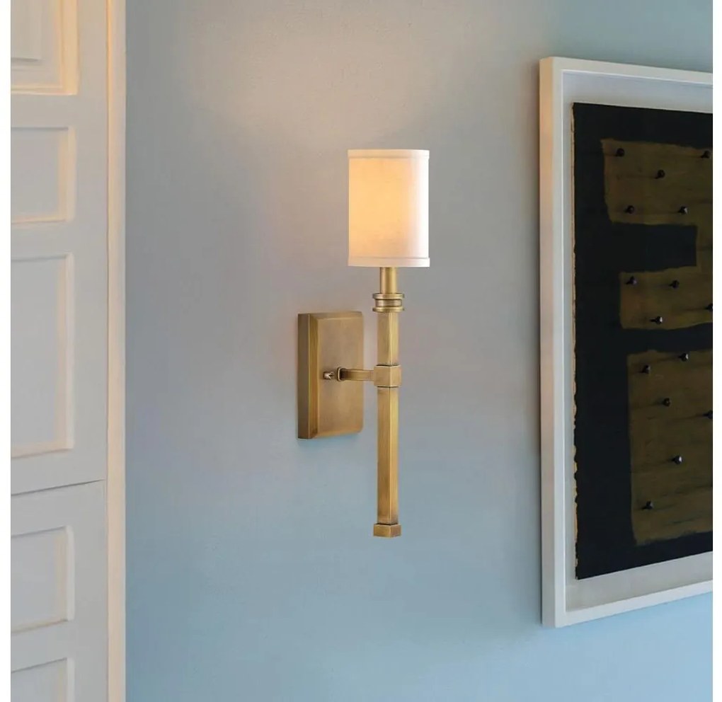 Hinkley HK-MOORE-WB1-HB - Kinkiet MOORE 1xE14/40W/230V złoty