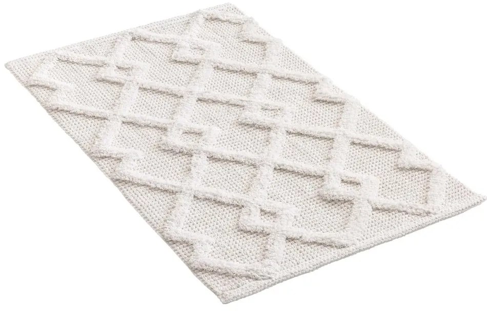 Kremowy dywanik łazienkowy 50x80 cm Otis – douceur d'intérieur