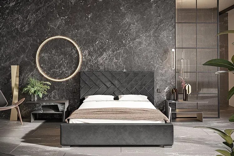 Łóżko tapicerowane 180x200 S5-D73