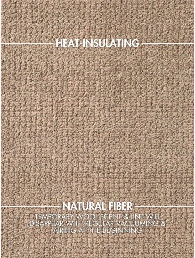 Beżowy wełniany dywan tkany ręcznie 120x170 cm Greenwich – Ted Baker