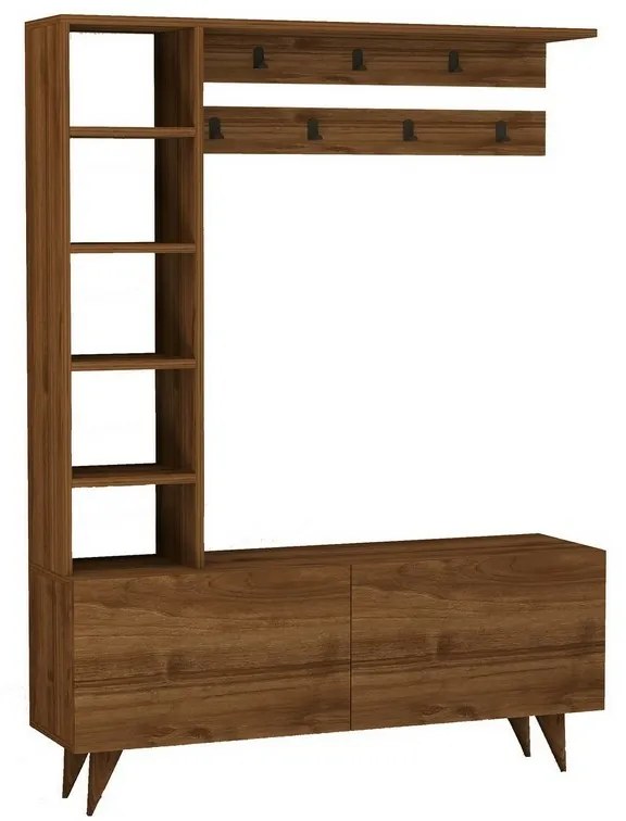 Zestaw do przedpokoju Hale Walnut