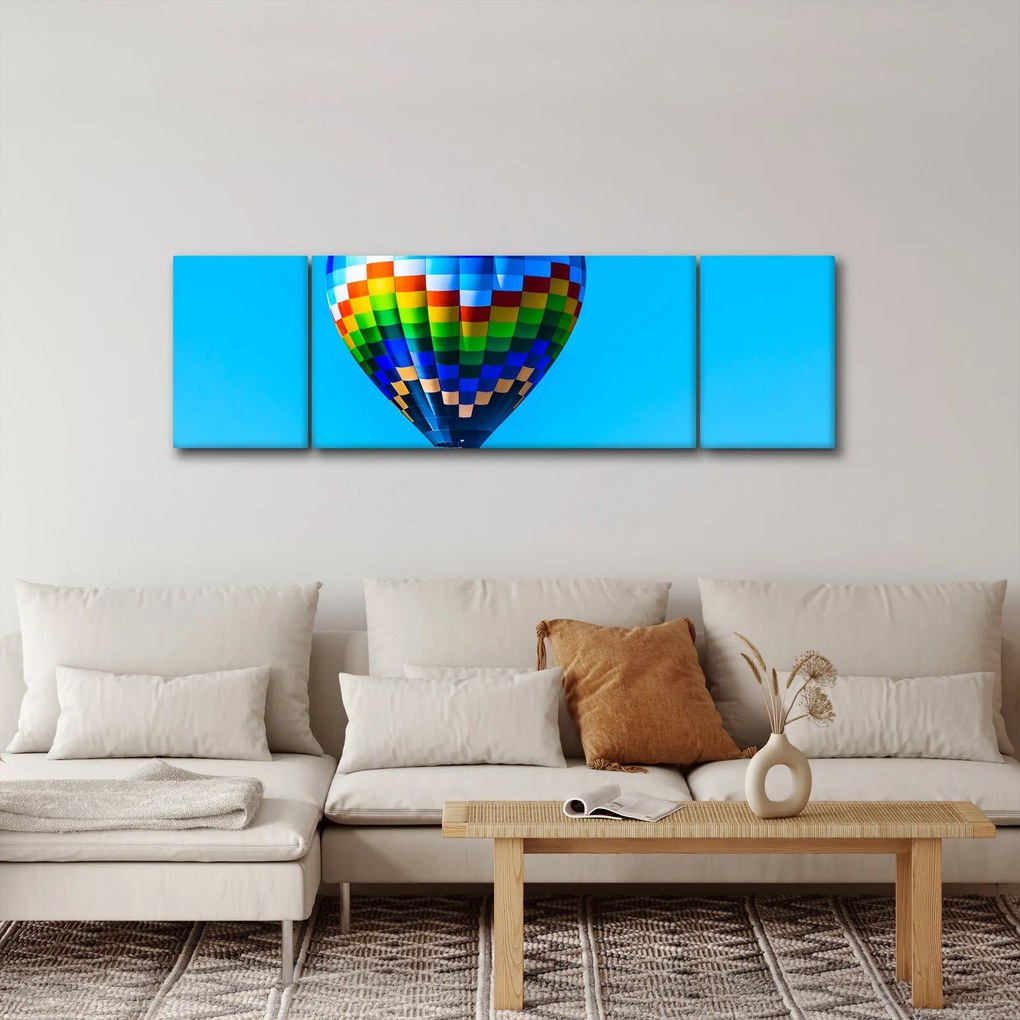 Obraz - Balon na gorące powietrze (170x50 cm)