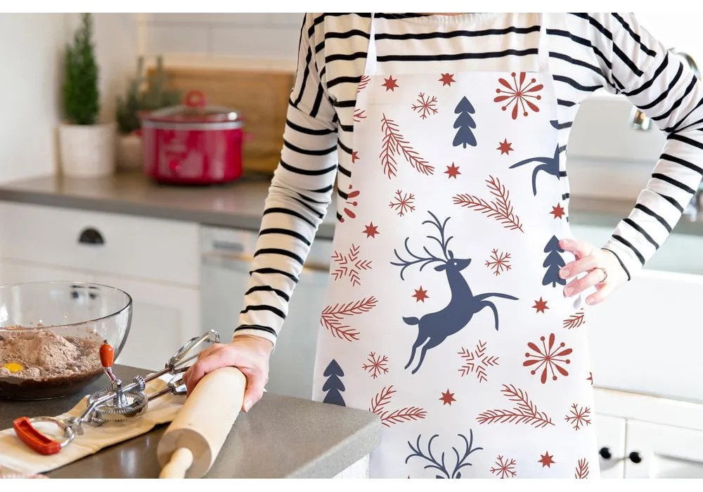Świąteczny fartuch bawełniany Christmas Symbols – Butter Kings