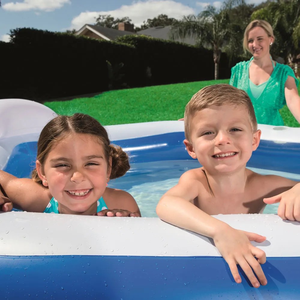 Basen rodzinny nadmuchiwany Fun Pool 213 x 206 x 69 cm BESTWAY