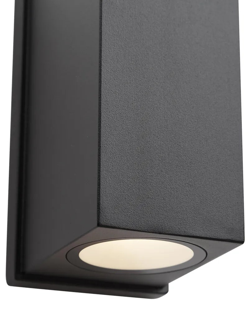 Zewnetrzna Lampa ścienna czarna magnetyczna z możliwością ładowania LED - Sandy Nowoczesny Oswietlenie zewnetrzne