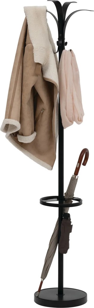 Wieszak na płaszcze STRONGY z 8 uchwytami, 175,2 cm