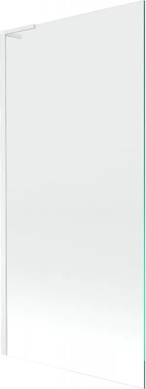 Mexen Next L parawan nawannowy 1-skrzydłowy 90 x 150 cm, transparent, biały - 895-090-000-03-00-20