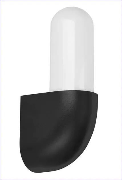 Czarny nowoczesny kinkiet zewnętrzny - D164 K3-E52