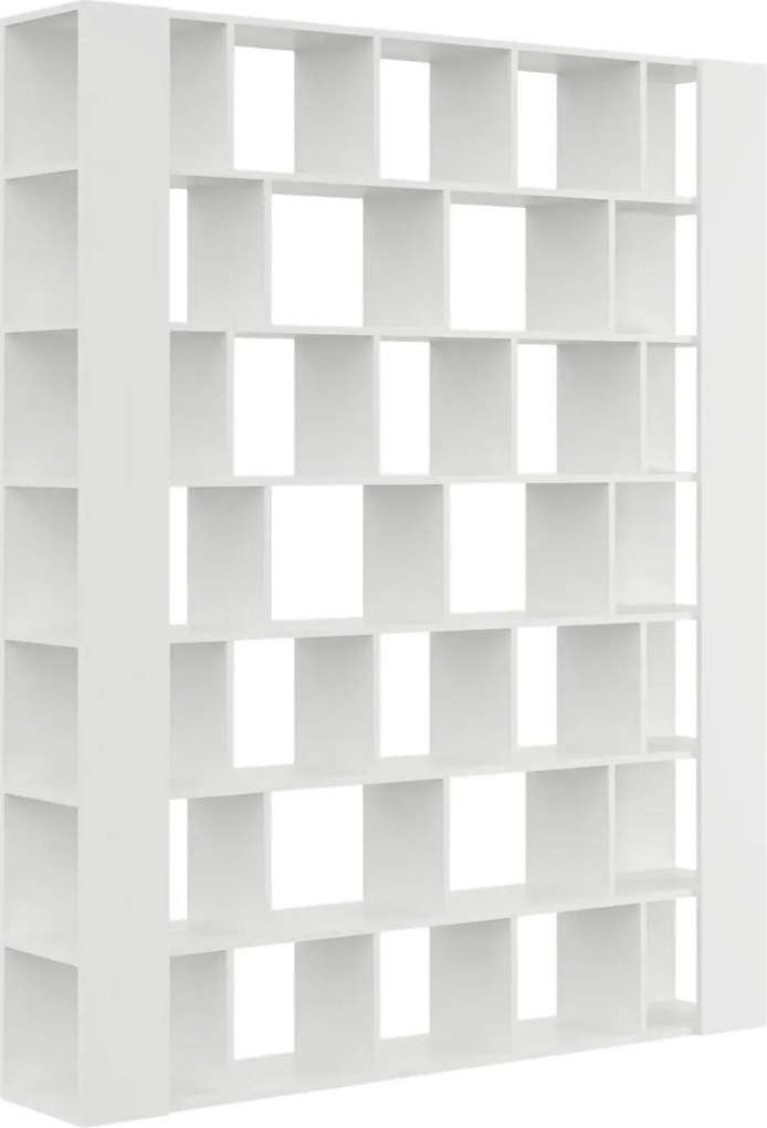 Biała duża biblioteczka regał na książki do salonu E8-E68