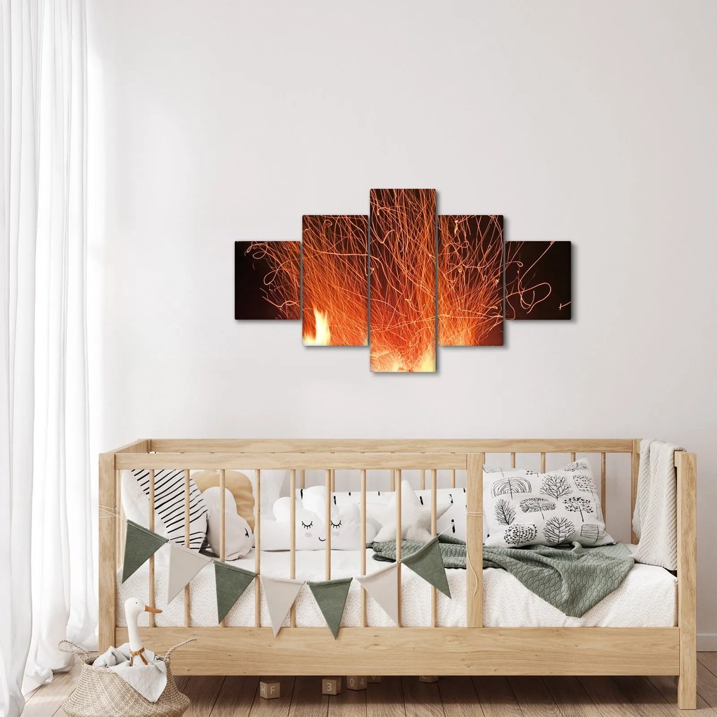 Obraz ognia (125x70 cm)