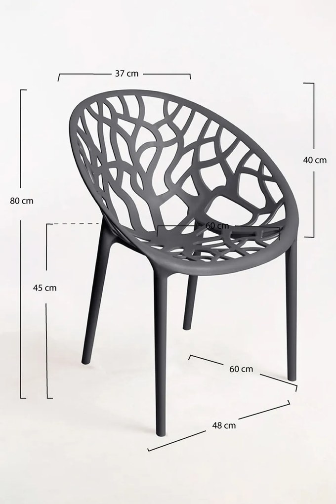 Zestaw 4 Krzese Nido