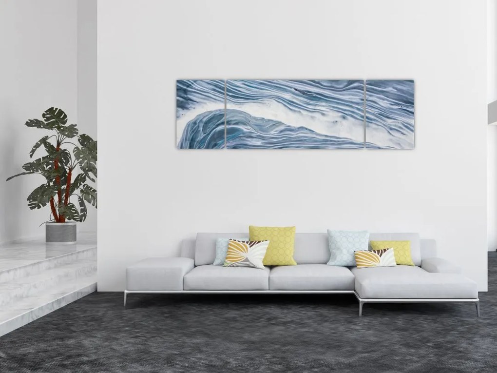Obraz abstrakcji (170x50 cm)