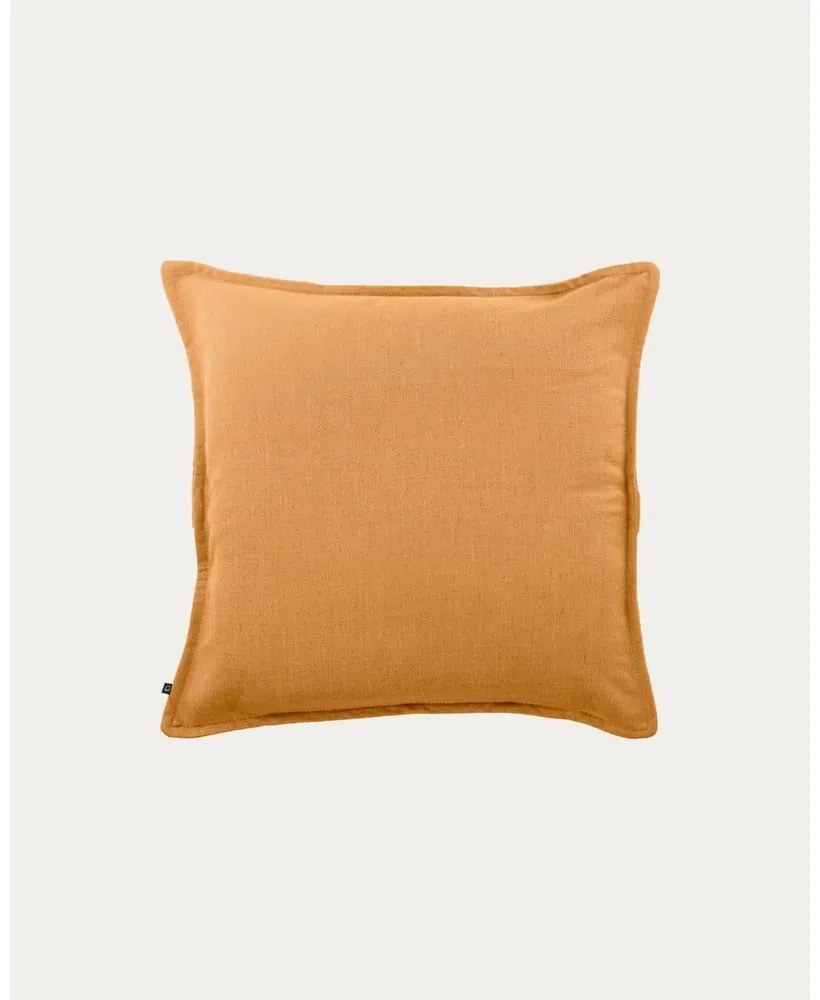 Poszewka na poduszkę z mieszanki lnu 45x45 cm Blok – Kave Home