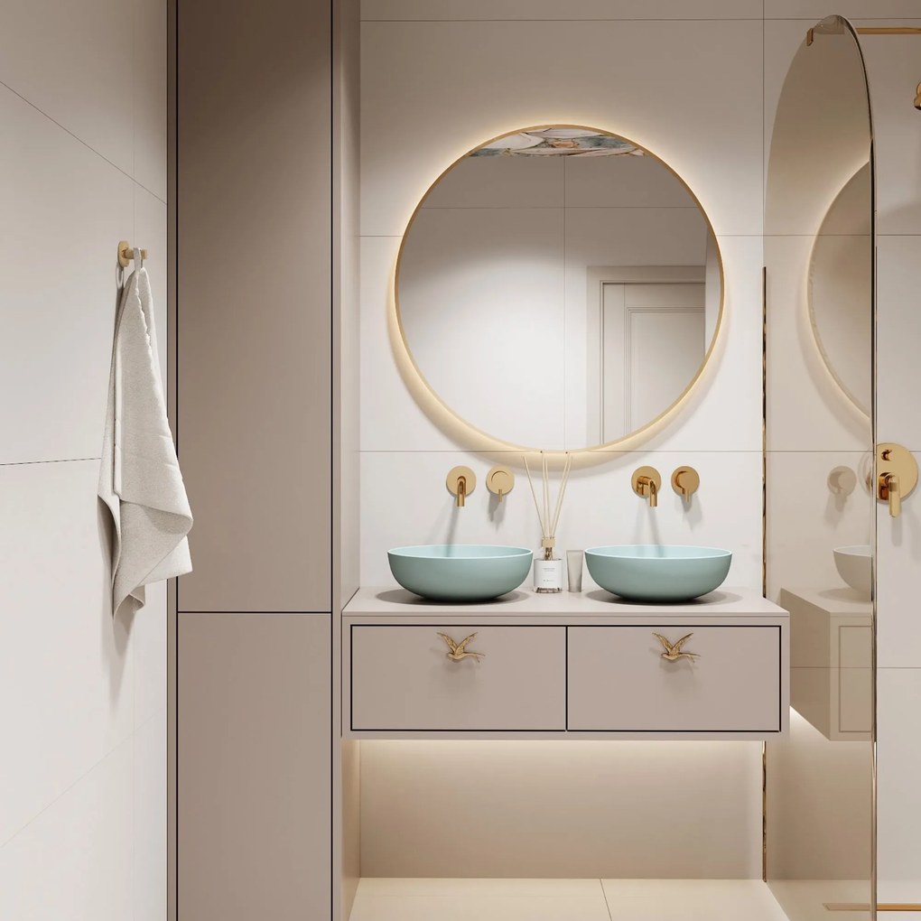 Ścianka prysznicowa WALK IN fix brązowa półokrągła 8mm MOLIS NATURE brown oval MASSI | Różne rozmiary : Kolor profili kabiny - czarny, Szerokość ścianki - 100 cm, Typ montażu - WALK in FIX (Do ściany)