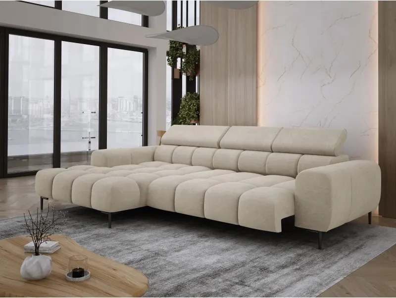 Narożnik PLAZA MINI Lewostronny w tkaninie CLOUD 03 WERSAL