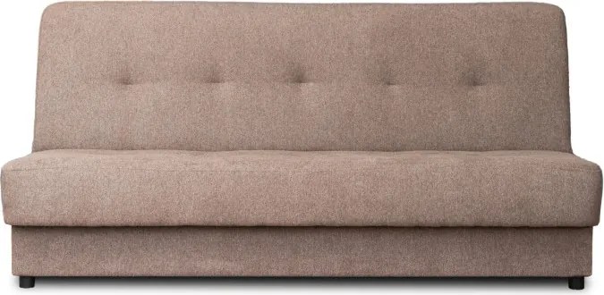 Sofa z Funkcją Spania ARUBA Wersalka Rozkładana Dwuosobowa Brązowa Nowoczesna do Salonu