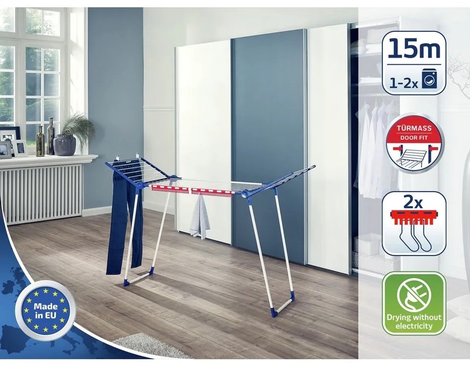 Leifheit Pegasus 150 Solid Slim suszarka do ubrań 81570