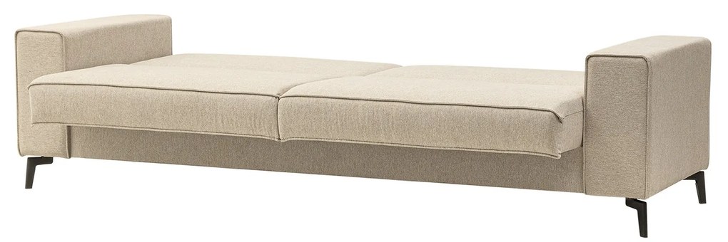 Beżowa rozkładana sofa CHEVAK