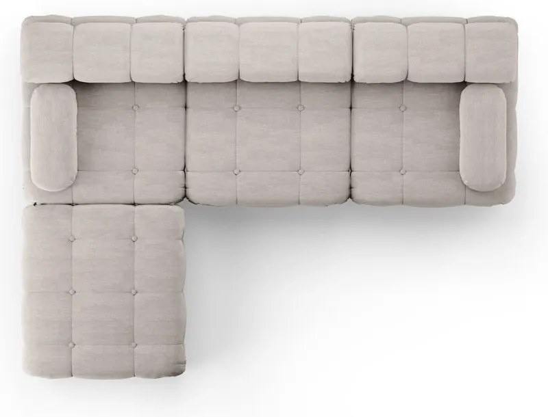 Jasnoszary narożnik Ferento – Cosmopolitan Design