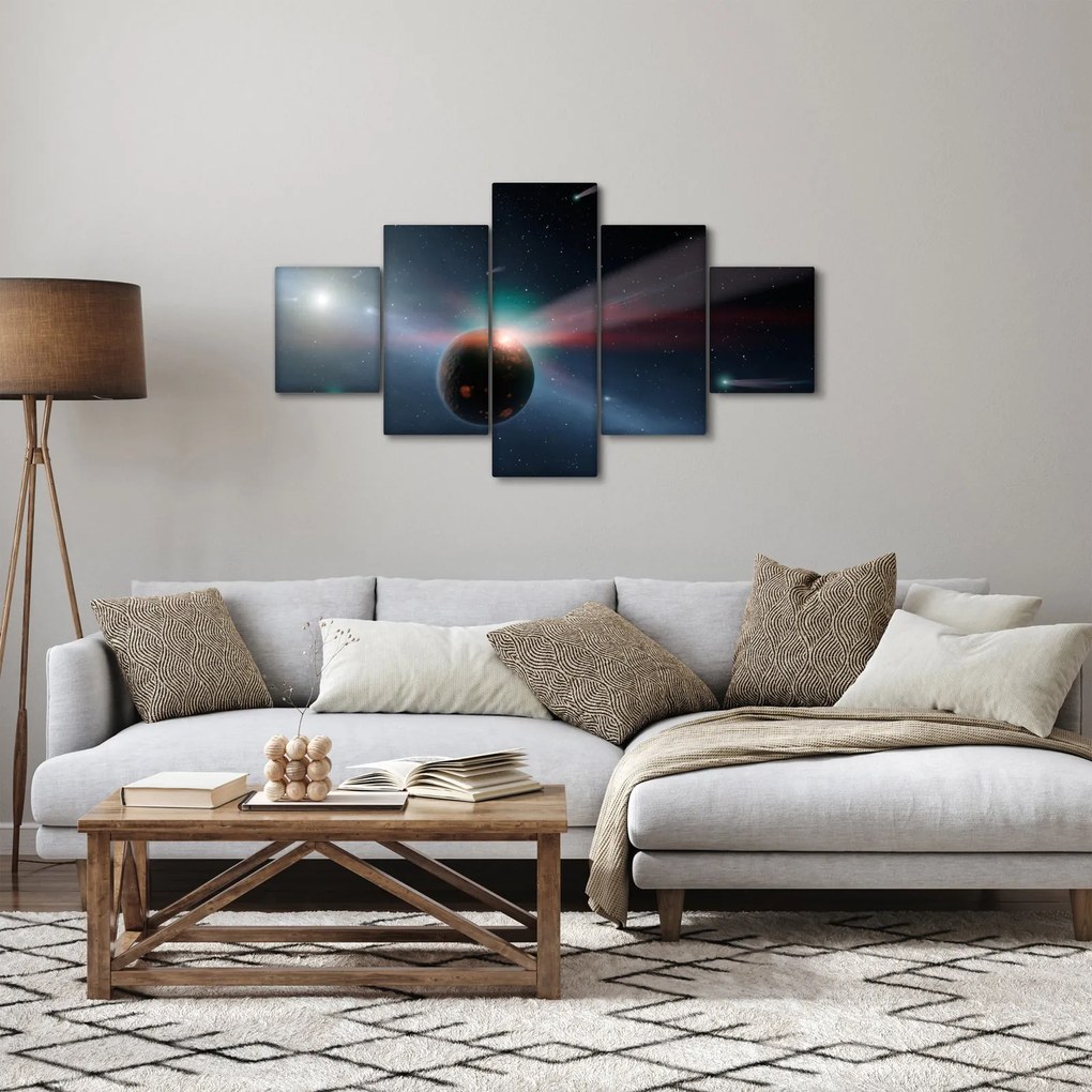 Obraz planety (125x70 cm)
