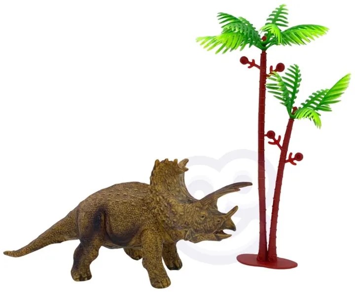 Woopie zestaw figurki dinozaury 16 el. + mata + kuferek