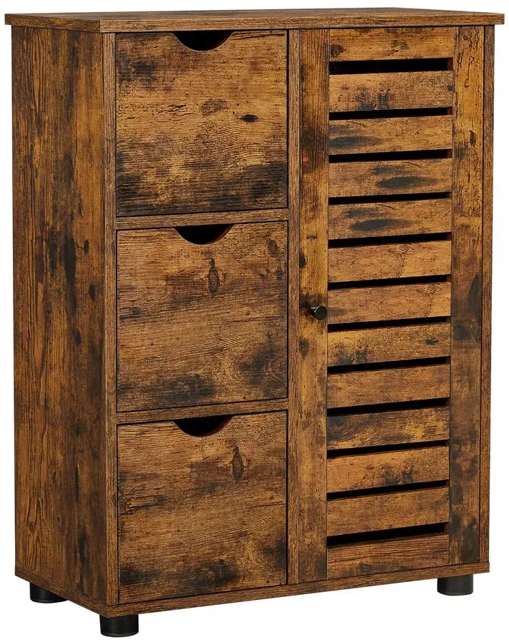 Szafka industrialna łazienkowa z 3 szufladami M7-B76