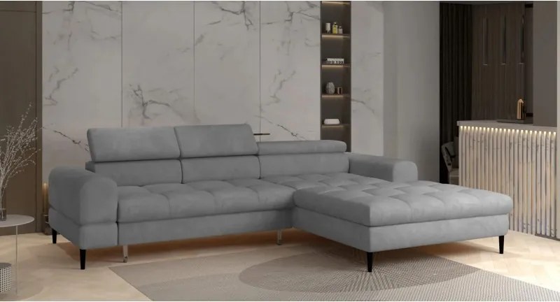 Narożnik VOSS S L Prawostronny z układ spania pojemnikiem WERSAL