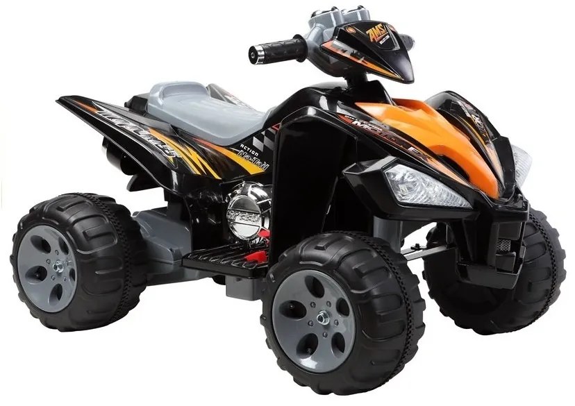 Quad na akumulator duże koła czarny