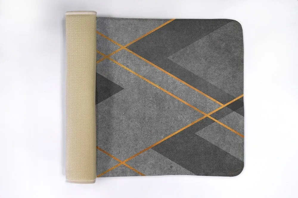 Dywanik łazienkowy Dywanik łazienkowy Geometryczne wzory