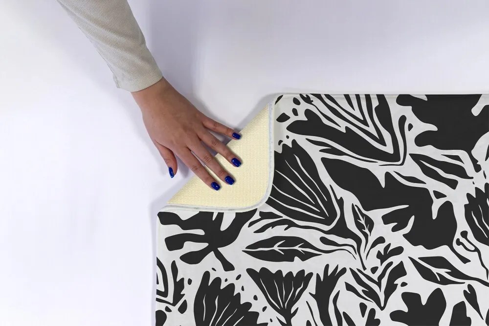 Dywanik do łazienki Dywanik do łazienki Rośliny Abstrakcja