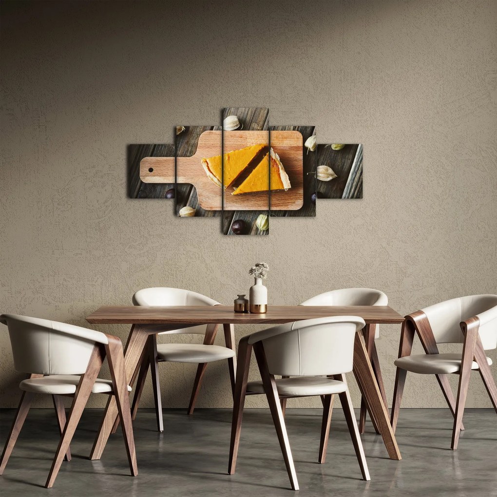 Obraz - Ciasto dyniowe (125x70 cm)