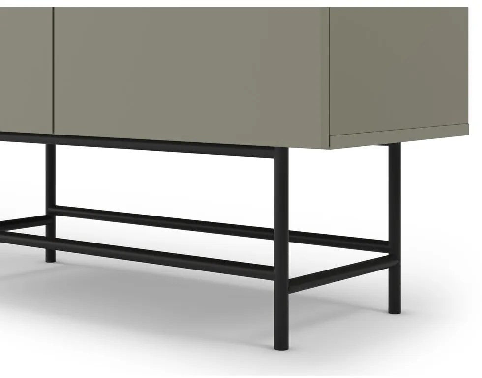 Zielonoszara szafka 100x128 cm Eldia – Marckeric