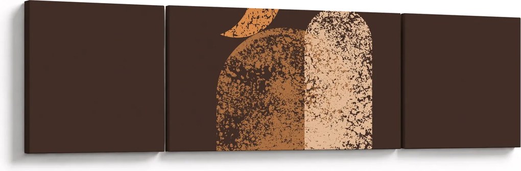 Obraz - Pomarańczowe łuki N⁰2 (170x50 cm)