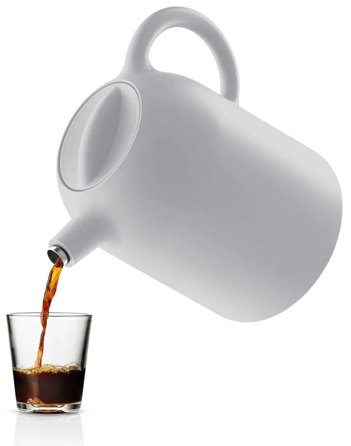 Szary próżniowy dzbanek do herbaty Eva Solo Thimble, 1 l