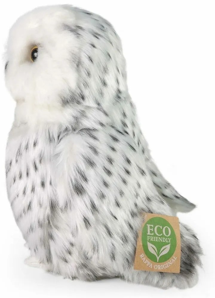 Rappa Pluszowa sowa śnieżna 18 cm ECO-FRIENDLY