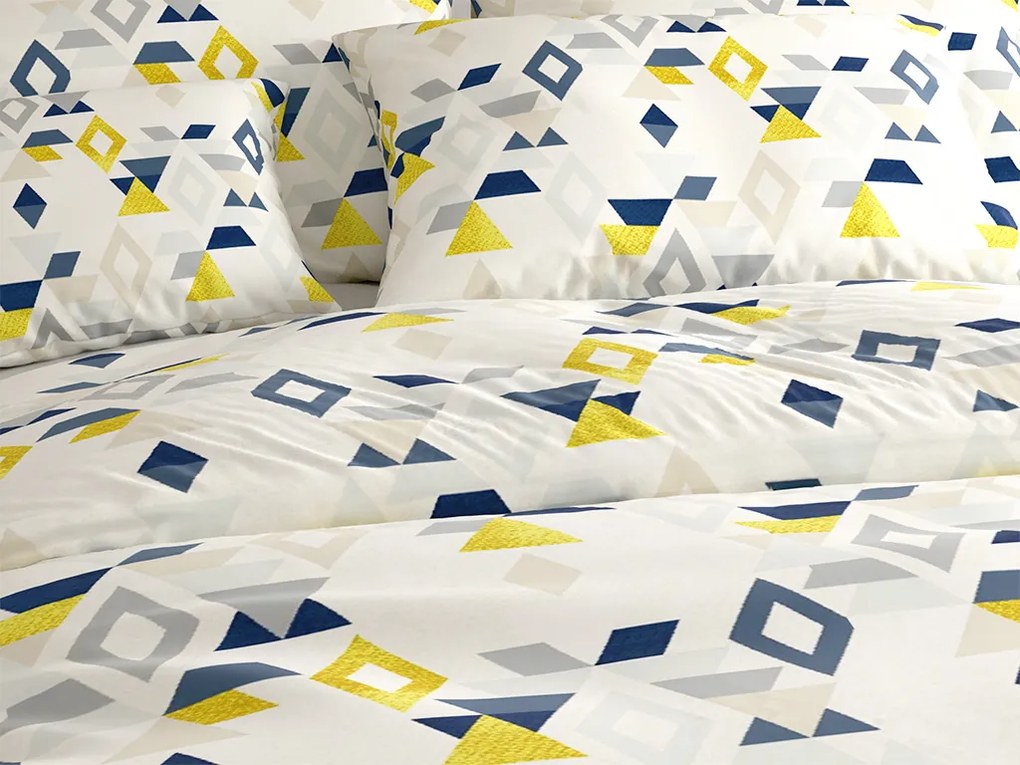 PrzytulneMieszkanie.pl PrzytulneMieszkanie.pl Pościel z mikrofibry GEOMETRICA kolorowa Rozmiar pościeli: 70 x 90 cm | 140 x 220 cm