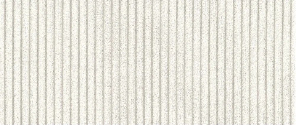 Biały sztruksowy narożnik (lewostronny) Paris – Scandic