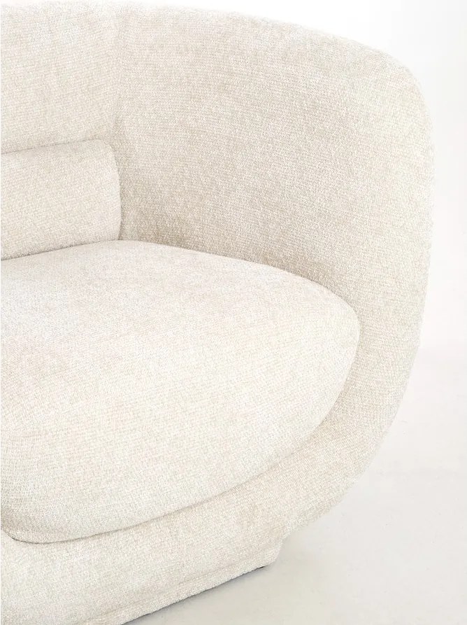 Kremowy fotel Kialy – Light &amp; Living
