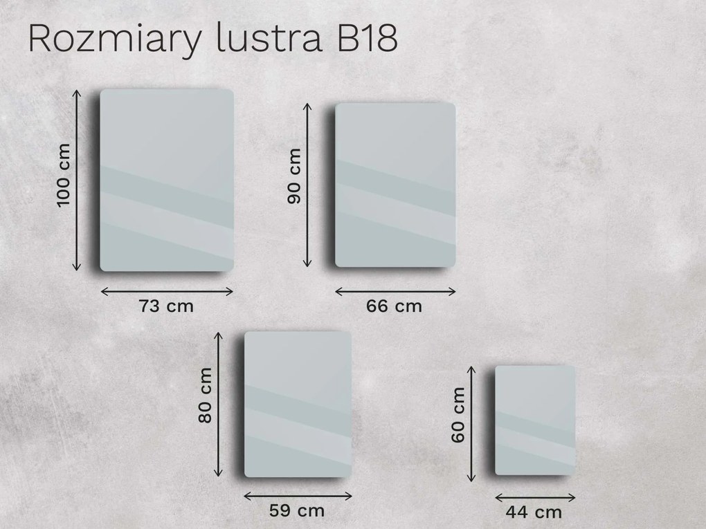 Lustro w ramie B18
