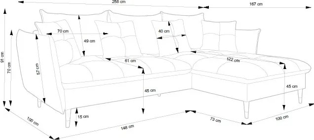 Zielony welurowy narożnik z funkcją spania butelkowa zieleń D6-G55