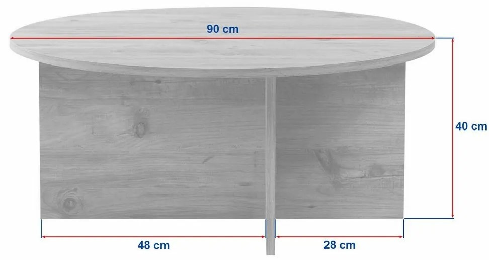 Stolik konferencyjny Soleil Sapphire Oak