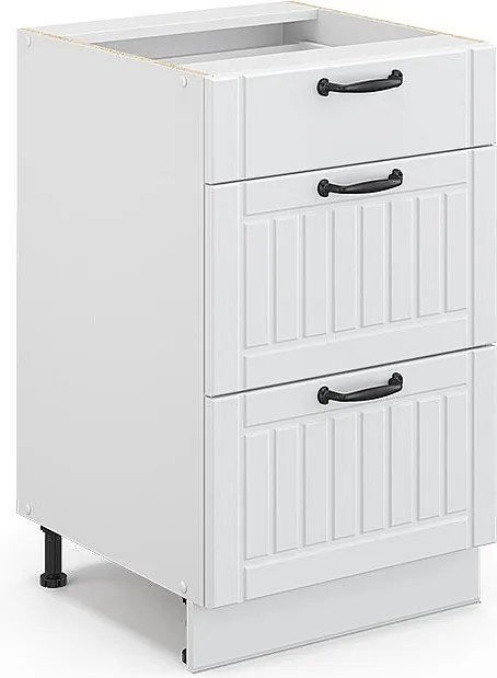 Szafka dolna do kuchni biały domek wiejski 50x51.6x82 fame-line