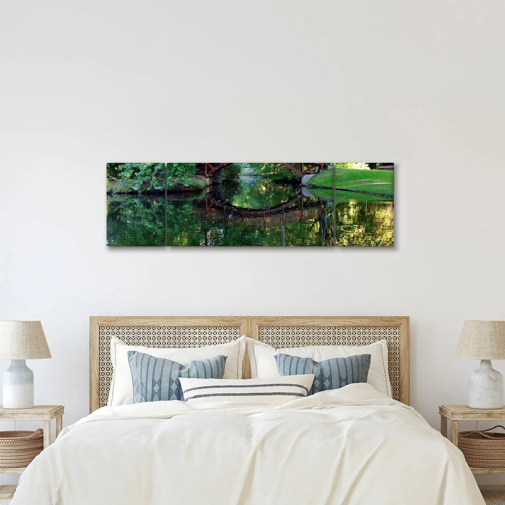 Obraz rzeki (170x50 cm)