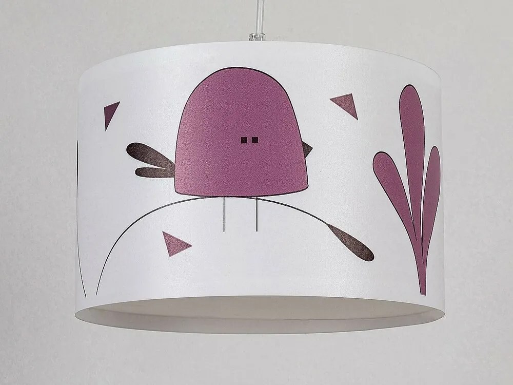 Rabalux 72069 dziecięca lampa wisząca Fowly, , biały