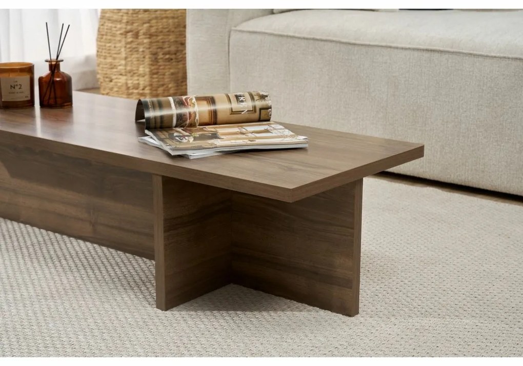 Stolik konferencyjny Harbor Walnut