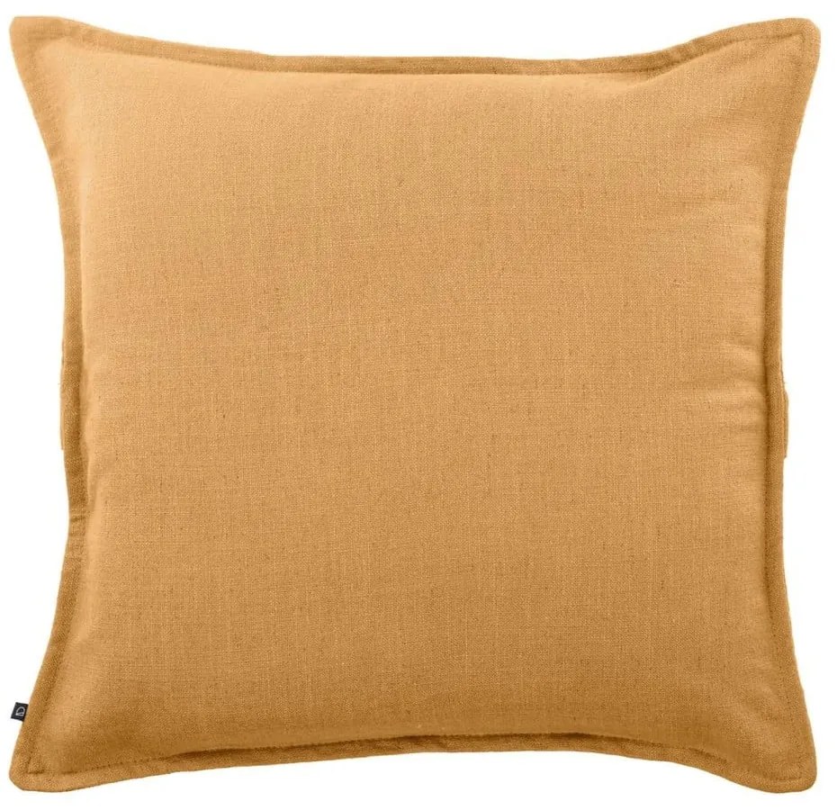 Poszewka na poduszkę z mieszanki lnu 45x45 cm Blok – Kave Home