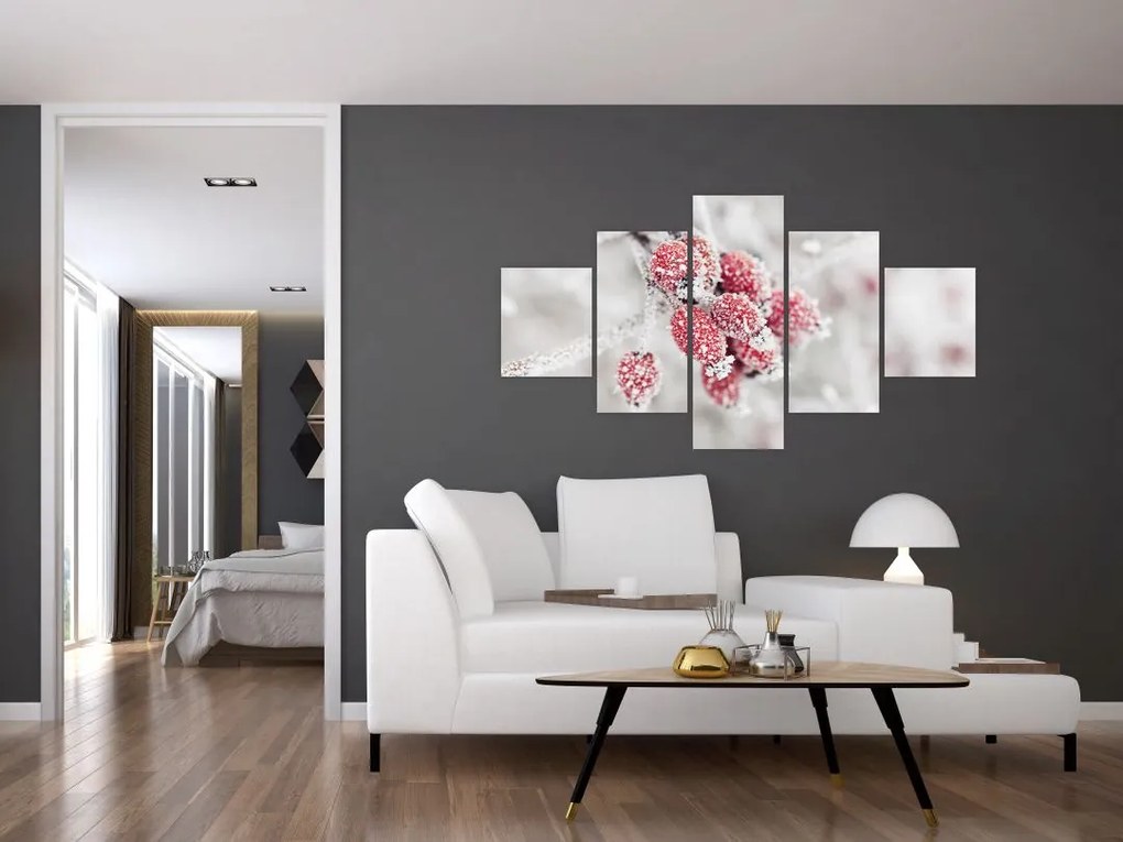 Obraz - Mrożone owoce (125x70 cm)